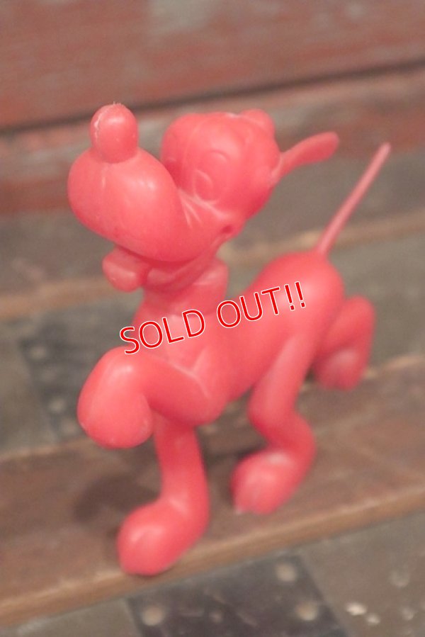 画像2: ct-210301-65 Pluto / MARX 1970's Plastic Figure (Red)