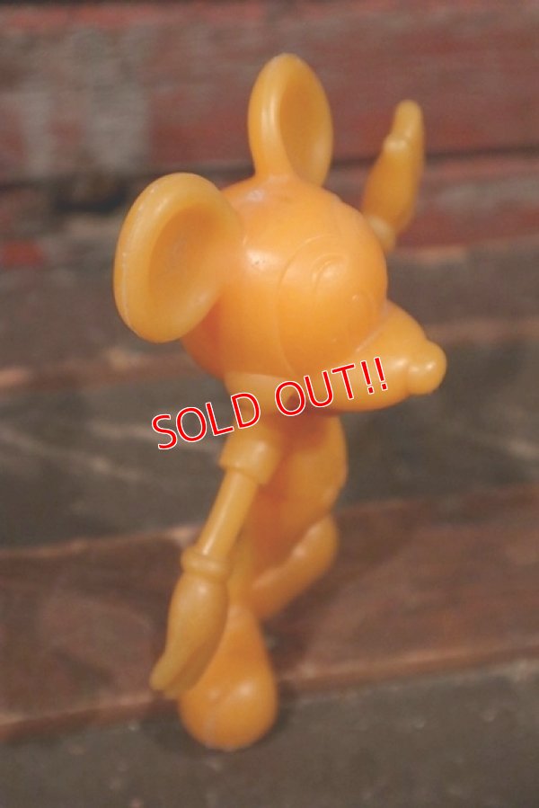 画像4: ct-210301-62 Mickey Mouse / MARX 1970's Plastic Figure (Orange)