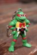画像2: ct-210401-49 Teenage Mutant Ninja Turtles / Raphael 1990's PVC Keychain (2)