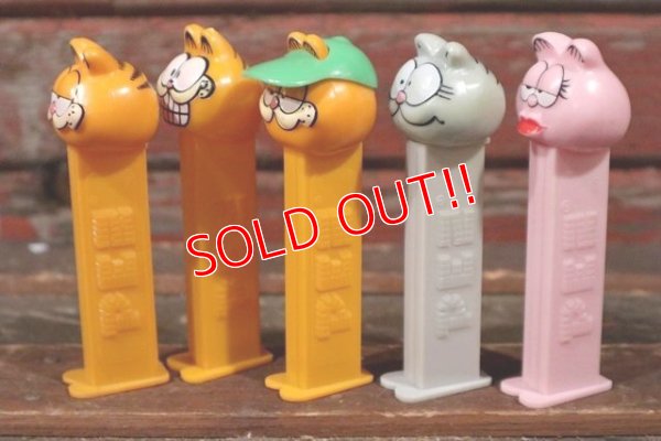 画像4: ct-210401-52 Garfield / 1990's PEZ Dispenser Set of 5