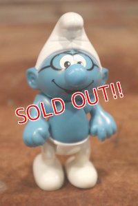 ct-201101-56 Brainy Smurf / McDonald's 2002 Plastic Figure