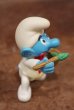 画像3: ct-201101-52 Painter Smurf / IRWIN 1990's Action Figure (3)