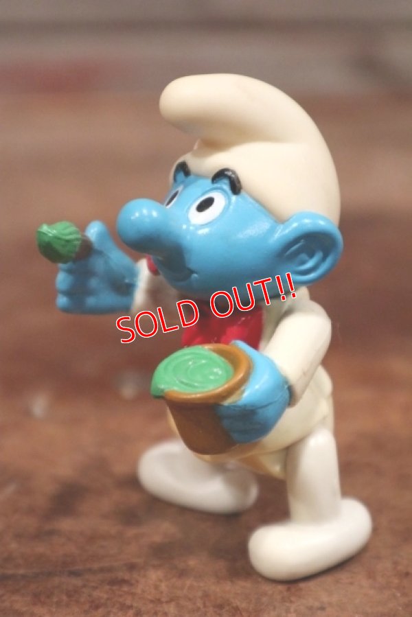 画像2: ct-201101-52 Painter Smurf / IRWIN 1990's Action Figure