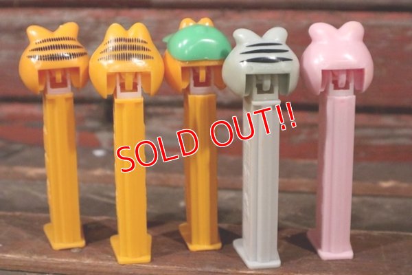 画像5: ct-210401-52 Garfield / 1990's PEZ Dispenser Set of 5