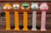 画像1: ct-210401-52 Garfield / 1990's PEZ Dispenser Set of 5 (1)