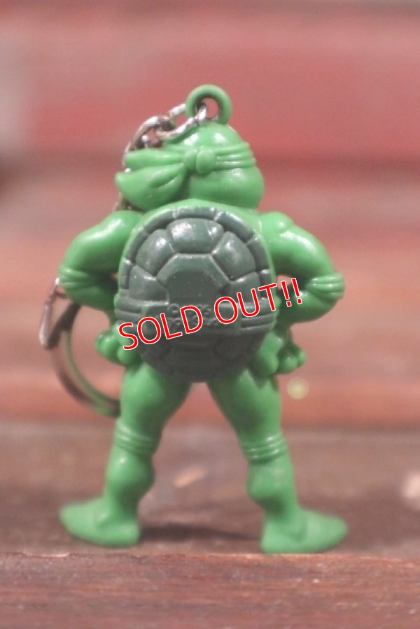 画像4: ct-210401-49 Teenage Mutant Ninja Turtles / Raphael 1990's PVC Keychain