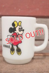 kt-210301-06 Minnie Mouse / Anchor Hocking 1980's 9oz Mug