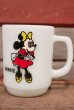 画像1: kt-210301-06 Minnie Mouse / Anchor Hocking 1980's 9oz Mug (1)