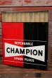 画像1: dp-210401-59 CHAMPION / 1960's SPARK PLUGS Cabinet (1)