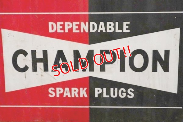 画像2: dp-210401-59 CHAMPION / 1960's SPARK PLUGS Cabinet