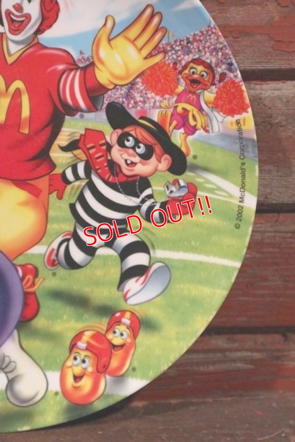 画像3: ct-210401-30 McDonald's / 2002 Collectors Plate "Football"
