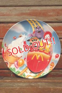 ct-210401-30 McDonald's / 1993 Collectors Plate "Roller Coaster"