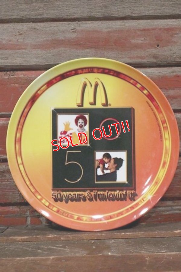 画像1: ct-210401-30 McDonald's / 2005 Collectors Plate "50th years & i'm lovin' it"