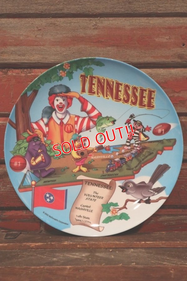 画像1: ct-210401-30 McDonald's / 2002 Collectors Plate "Tennessee"