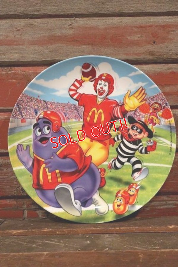 画像1: ct-210401-30 McDonald's / 2002 Collectors Plate "Football"