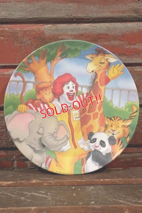 画像1: ct-210401-30 McDonald's / 1996 Collectors Plate "Zoo"