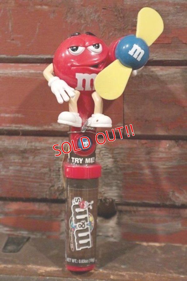 画像1: ct-210401-22 Mars / m&m's 2007 Candy Fan ”Red”