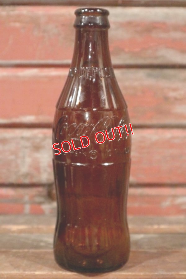 画像1: dp-210301-99 Coca Cola / 1970's 10 FL.OZ. Amber Bottle