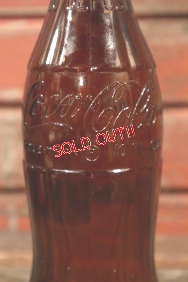 画像2: dp-210301-99 Coca Cola / 1970's 10 FL.OZ. Amber Bottle