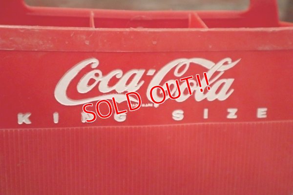 画像2: dp-151104-23 【JUNK】Coca Cola / 1970's〜Plastic Bottle Carrier