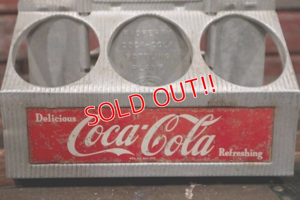 画像3: dp-210401-77 Coca Cola / 1950's 6 Bottles Carrier