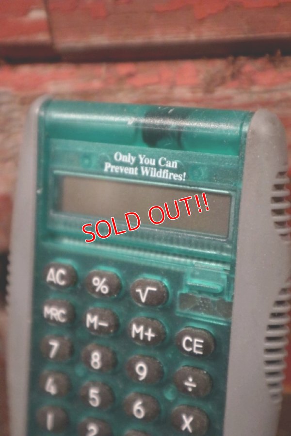 画像4: ct-210401-39 Smokey Bear / 1990's Calculator