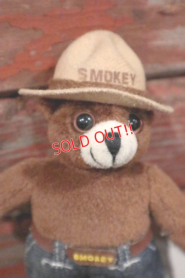 画像2: ct-210401-32 Smokey Bear / 1997 Plush Toy Keychain