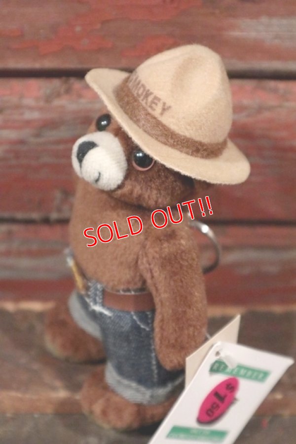 画像4: ct-210401-32 Smokey Bear / 1997 Plush Toy Keychain