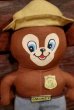 画像2: ct-210401-35 Smokey Bear / Knickerbocker 1970's mini Cloth Doll (2)