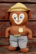 画像1: ct-210401-35 Smokey Bear / Knickerbocker 1970's mini Cloth Doll (1)