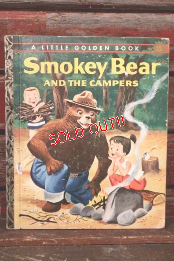 画像1: ct-210401-48 Smokey Bear / 1950's LITTLE GOLDN BOOK
