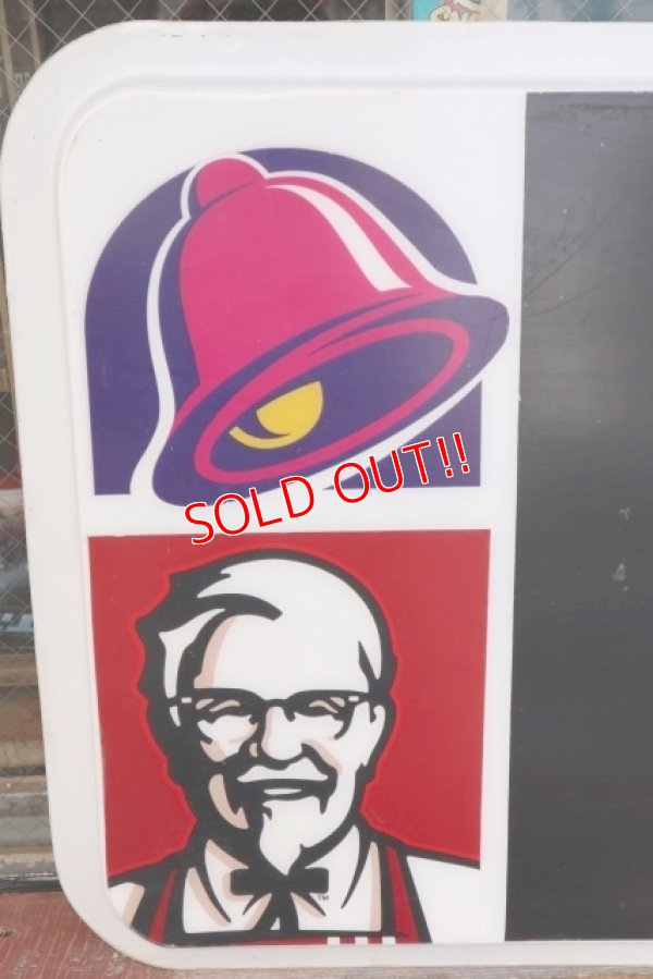 画像2: dp-210401-52 KFC Taco Bell / 2000's Store Sign "in →"