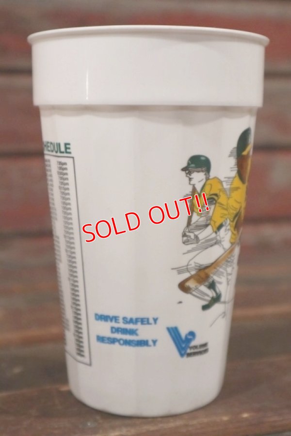 画像5: dp-210301-108 OAKLAND ATHLETICS / 1991 Home Schedule Plastic Cup