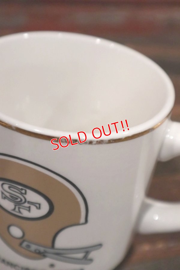 画像7: kt-210301-07 SAN FRANCISCO 49ERS / 1984 Ceramic Mug