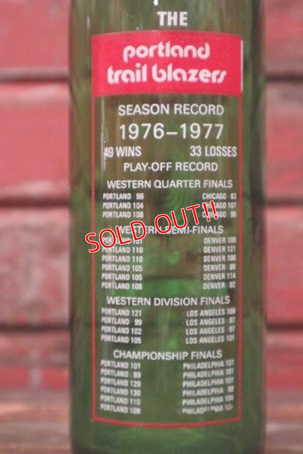画像5: dp-210301-79 7up / Portland Trail Blazers 1976-1977 Season Record Bottle