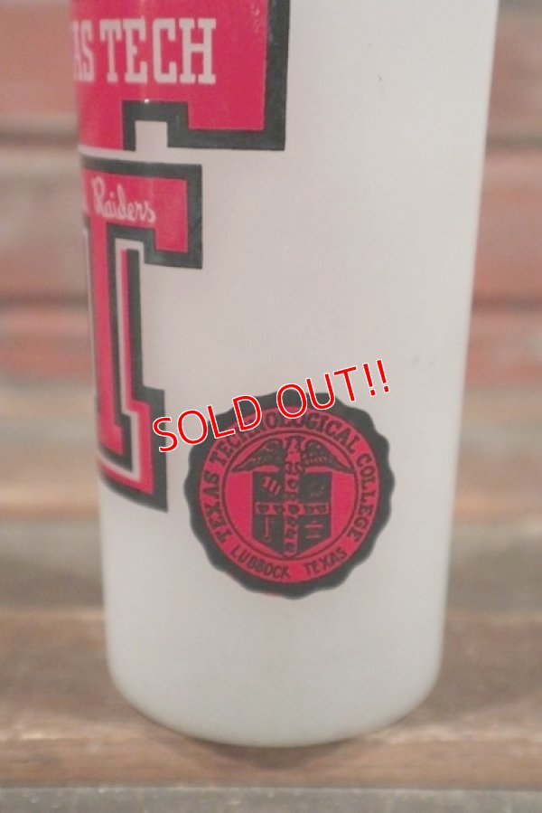 画像3: gs-210301-01 TEXAS TECH / Red Raiders Vintage Tumbler