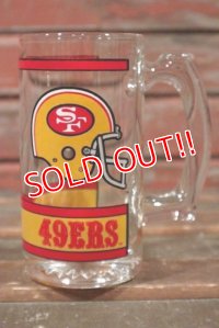 gs-210501-01 SAN FRANCISCO 49ERS / 1970's-1980's Beer Mug