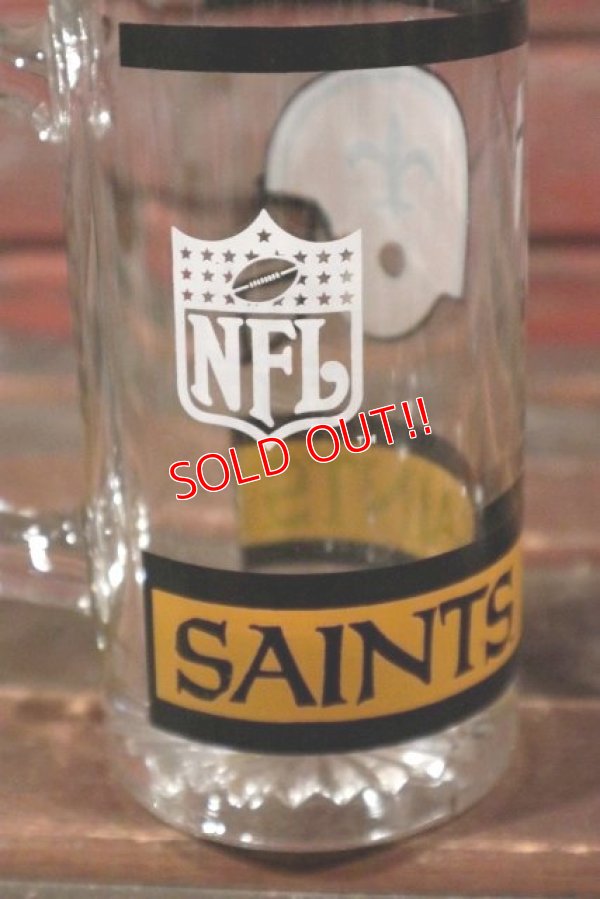 画像3: gs-210501-02 New Orleans Saints / 1970's-1980's Beer Mug