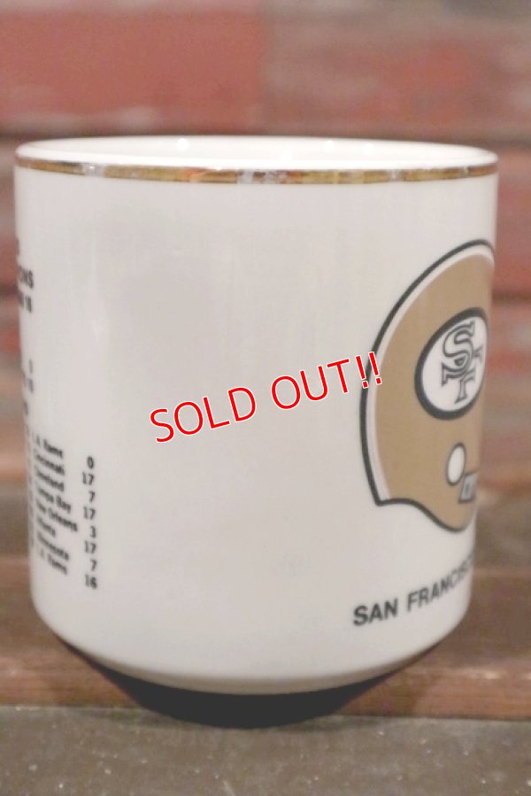 画像6: kt-210301-07 SAN FRANCISCO 49ERS / 1984 Ceramic Mug