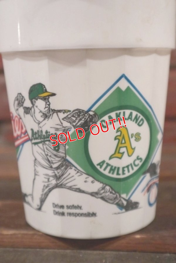 画像3: dp-210301-108 OAKLAND ATHLETICS・LA Dodgers / 1988 Plastic Cup