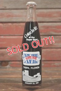 dp-210301-102 Coca Cola / 1984 SUPER BOWL XVIII Bottle