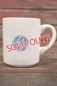 kt-210301-09 GENERAL ELECTRIC / Vintage Ceramic Mug