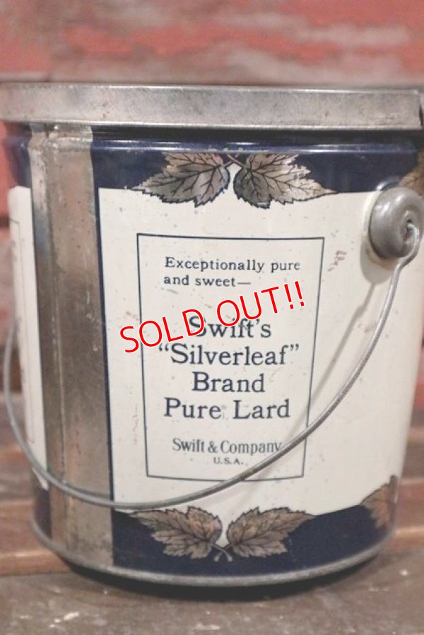 画像3: dp-210401-101 Swift's Silverleaf Brand Pure Lard / Vintage Tin Can