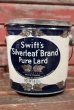 画像1: dp-210401-101 Swift's Silverleaf Brand Pure Lard / Vintage Tin Can (1)