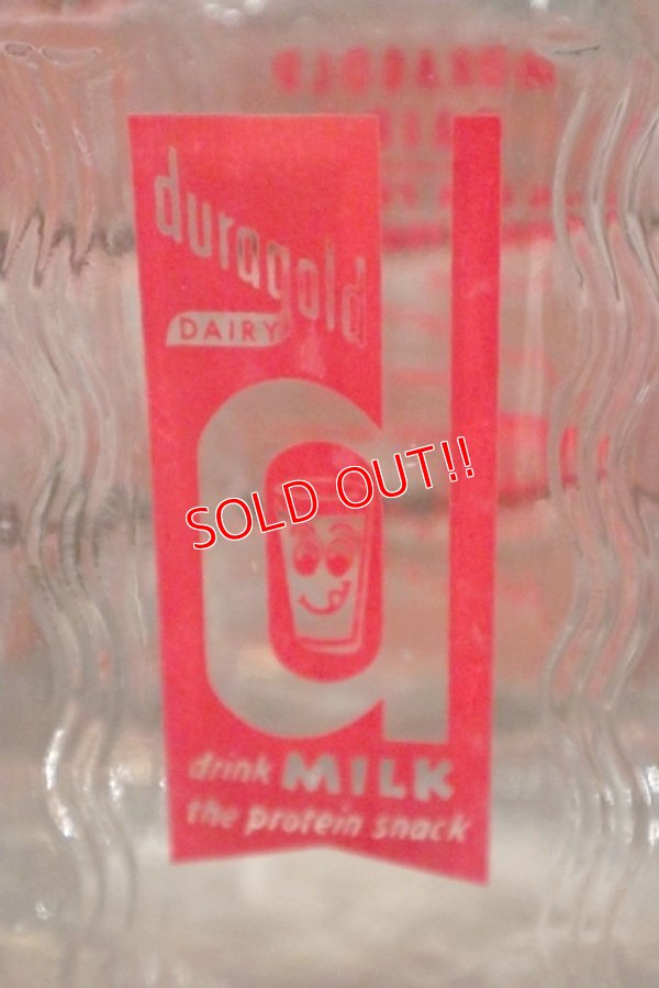 画像2: dp-210401-88 duragold DAIRY / Vintage Milk Bottle