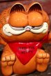 画像2: ct-210501-07 Garfield / 1980's Ceramic Coin Bank (2)