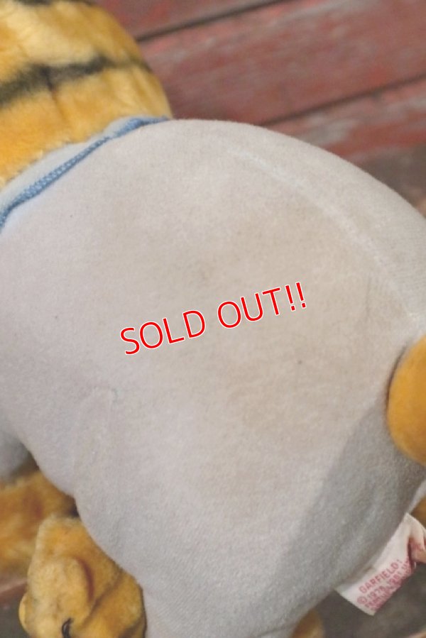 画像7: ct-210501-15 Garfield / DAKIN 1980's Plush Doll "Slipper"