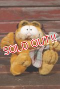 ct-210501-20 Garfield / DAKIN 1980's Plush Doll "Handkerchief"