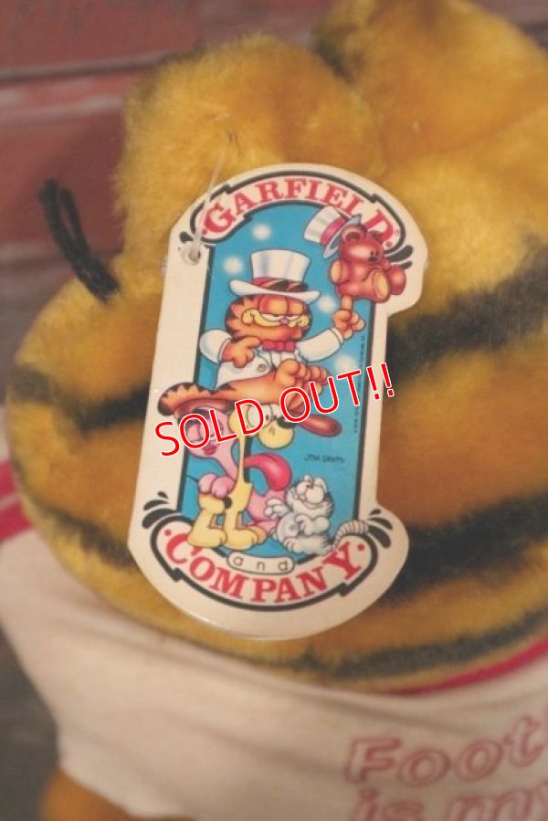 画像7: ct-210501-16 Garfield / DAKIN 1980's Plush Doll "Football"