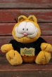 画像1: ct-210501-26 Garfield / CTI Industries 1990's Plush Doll "Happy Birthday" (1)